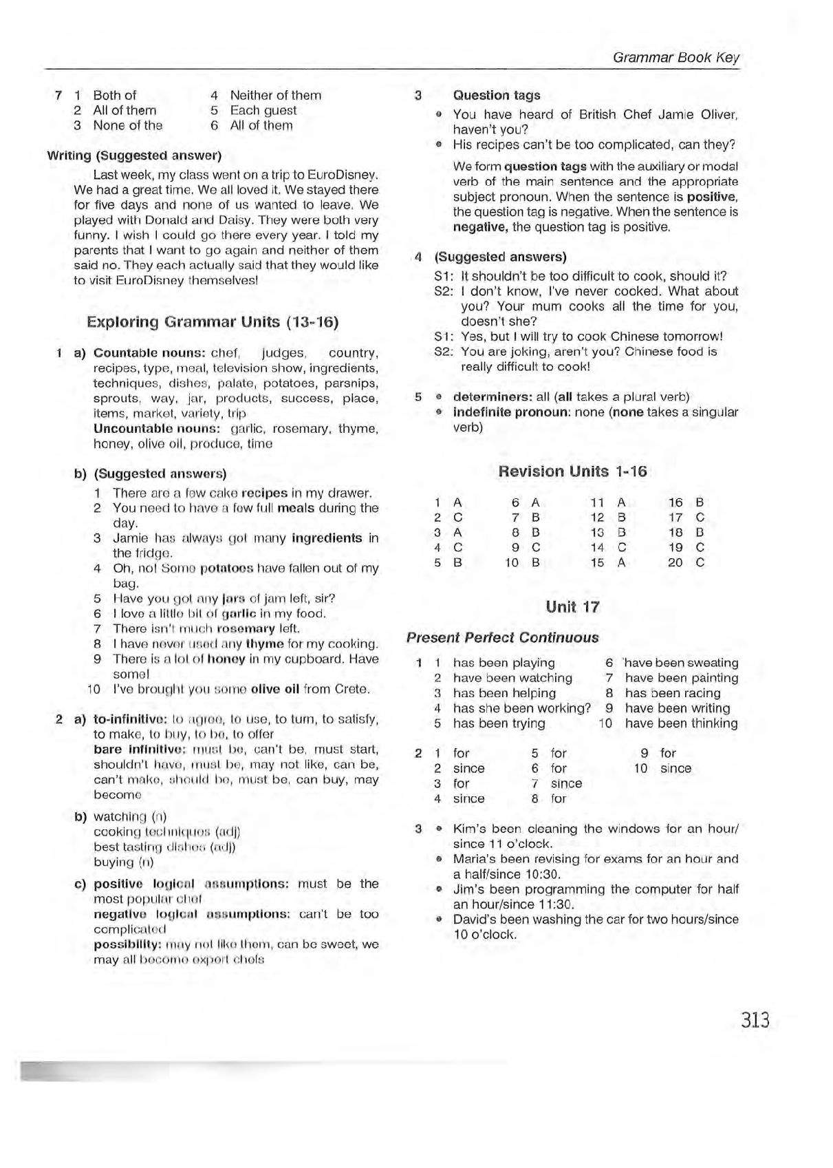 BlockBuster 3 Workbook & Grammar